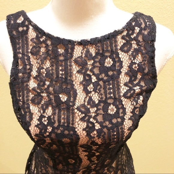 Speechless laced crochet black dress size XS or - Picture 2 of 7